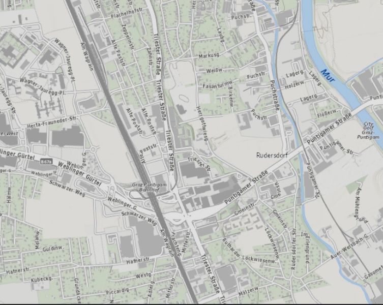 Ein Screenshot von einer Karte, welche die Adresse von ALL Dachprofile GmbH zeigt